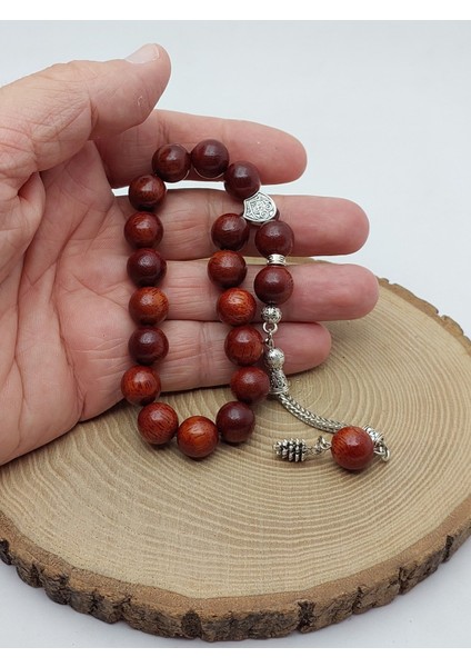 Kızıl Ud Ağacı 17LIK Efe Tesbih 12MM (56908)