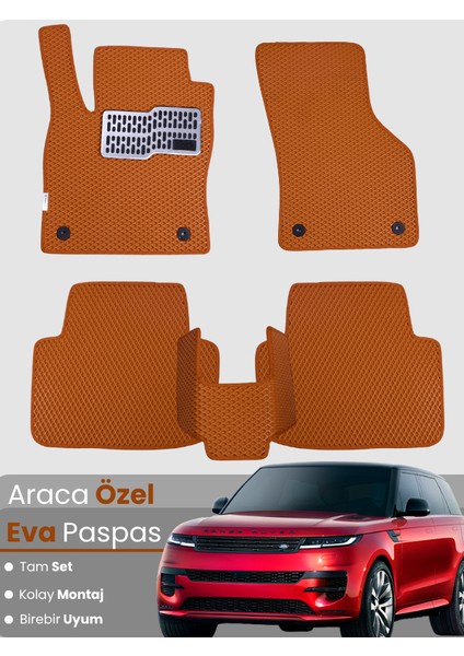 Land Rover Range Rover Sport (2022-2025) Uyumlu Eva Paspas Tam Set – Araca Özel Tasarım
