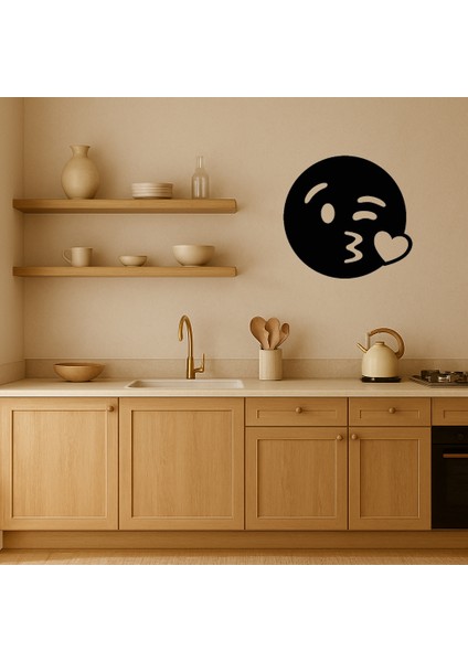Öpücük Gönderen Emoji Duvar Süsü - BRF17130-4512 fiyatları