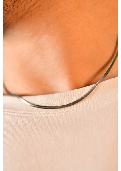 Italyan Ezme Unisex Model Çelik Zincir Kolye 2 mm fiyatları