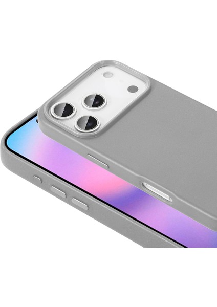 Iphone 17 Pro Uyumlu Kılıf Deri Görünümlü Çizilmez Magsafe Sarj Destekli Mat Kapak modelleri