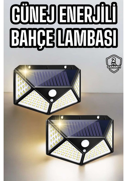 Sepetim Bahçe Havuz Güneş Enerjili Solar Işıklandırma Sensörlü Bahçe Aydınlatma