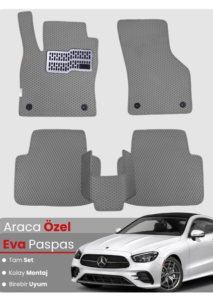 Mercedes Benz E Coupe A238 (2017-2023) Uyumlu Eva Paspas Tam Set – Araca Özel Tasarım
