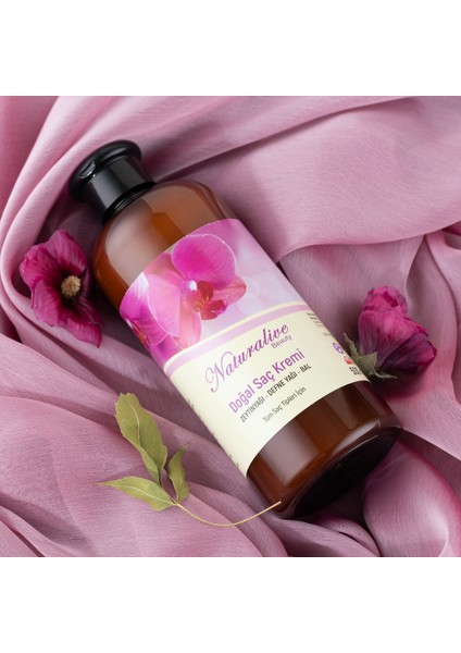 Doğal Saç Kremi Tüm Saç Tipleri Için 500 ml Gimdes Sertifikalı