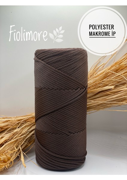 Polyester Makrome Ip (200 GRAM-230 Metre) No:4 Çanta Ipi Supla Ipi A.kalite