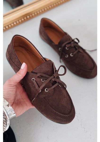 Maltra Kadın Oxford Ayakkabı Acıkahve Süet fiyatları