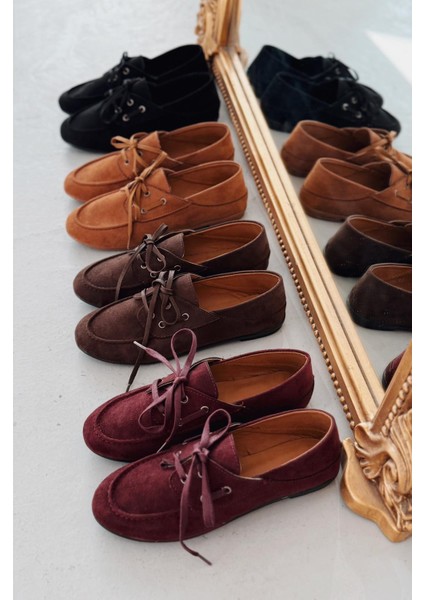 Maltra Kadın Oxford Ayakkabı Acıkahve Süet indirimleri