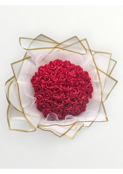 41'li Saten Gül Buketi - Kız Isteme Çiçeği fırsatları