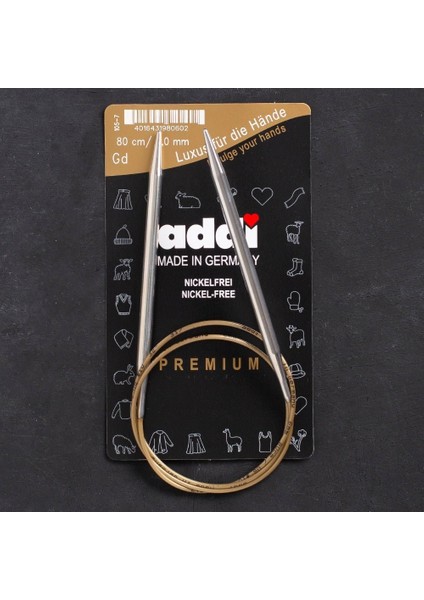 Addi 6mm 80CM Klasik Misinalı Şiş- 105-7