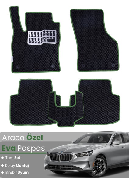 Bmw 5 Serisi G30 Sedan (2017-2025) Uyumlu Eva Paspas Tam Set–araca Özel,su Geçirmez