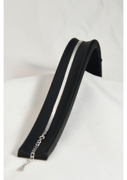 Italyan Ezme Model Unisex Çelik Zincir Bileklik 3 mm indirimleri