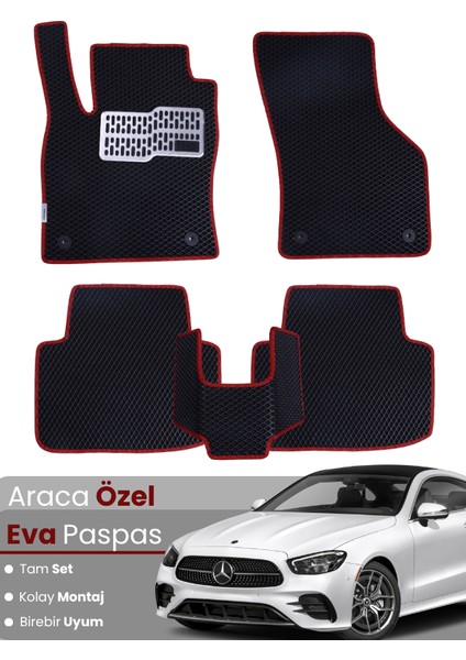 Mercedes Benz E Coupe A238 (2017-2023) Uyumlu Eva Paspas Tam Set – Araca Özel Tasarım