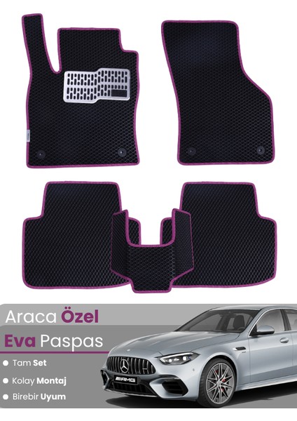 Mercedes Benz C Serisi W206 (2021-2025) Uyumlu Eva Paspas Tam Set – Araca Özel Tasarım