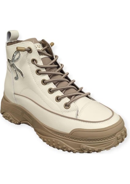 25K310-3 Fermuarlı Bilek Boy Sneakers Spor Bot fiyatları