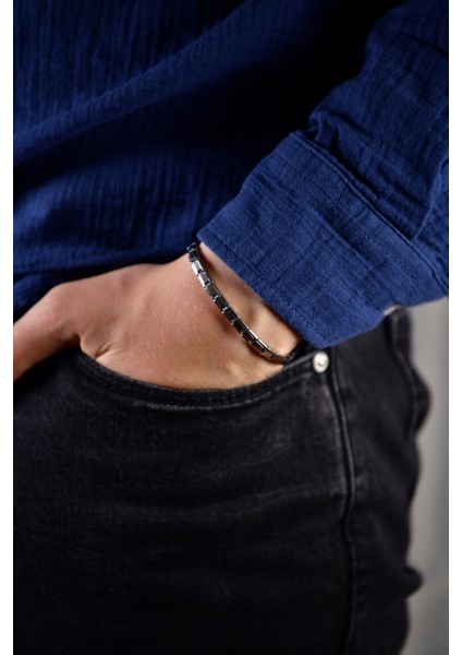 Italyan Çelik Unisex Bileklik 5mm fiyatları