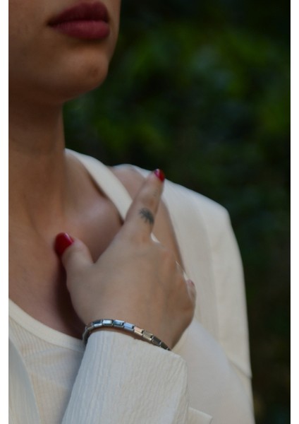 Italyan Çelik Unisex Bileklik 5mm modelleri