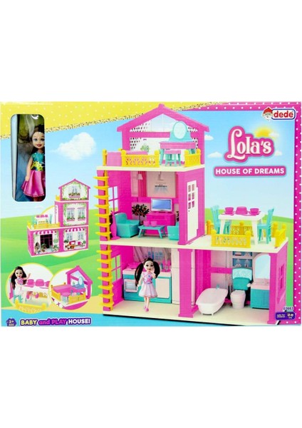 Nessiworld Lola'nın 3 Katlı Rüya Evi Seti fiyatları