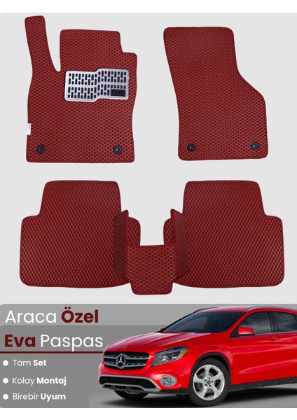 Mercedes Benz Gla (2014-2020) Uyumlu Eva Paspas Tam Set – Araca Özel Tasarım