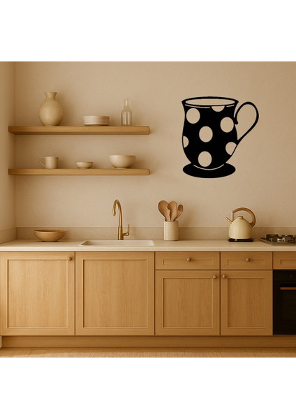 Çay Fincanı Mdf Duvar Dekoru - BRF11320-1329 fiyatları