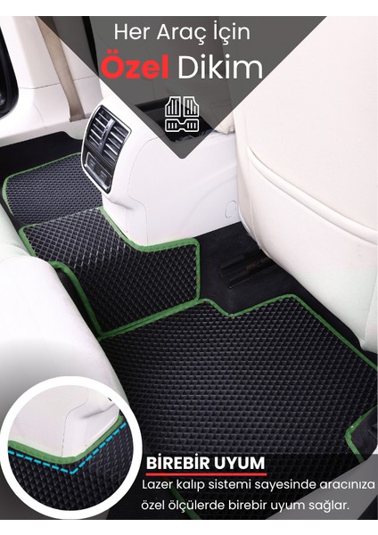 Mercedes Benz Clk Cabrio Coupe (2002-2009) Uyumlu Eva Paspas Tam Set – Araca Özel Tasarım fırsatları