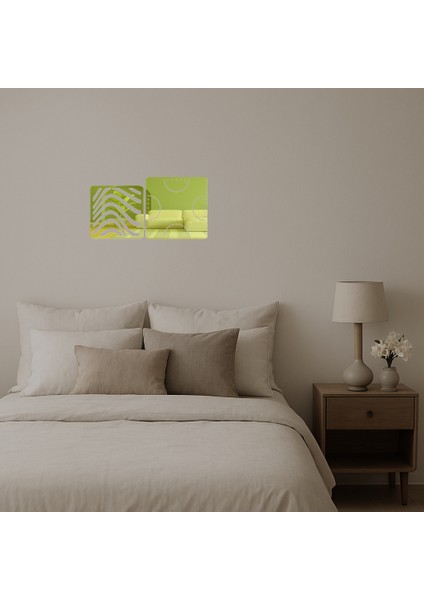Minimalist Çizgiler Iç Mekan Dekoratif Altın Aynalı Tablo - BRF17667-2371 fiyatları
