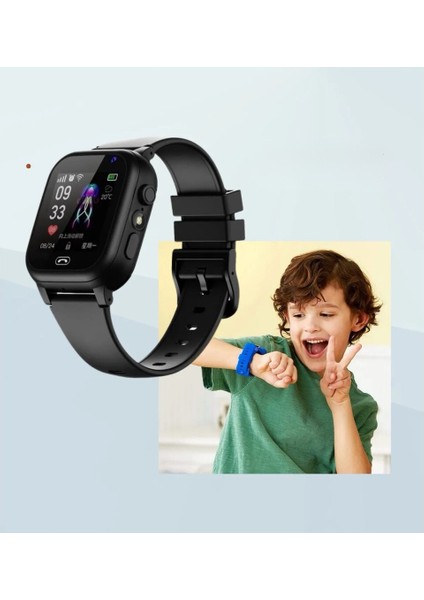 Çocuklar Için Sım Kartlı Akıllı Takip Saati, Lbs Konumlu, Siyah Renk fiyatları