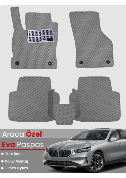 Bmw 5 Serisi G30 Sedan (2017-2025) Uyumlu Eva Paspas Tam Set–araca Özel,su Geçirmez