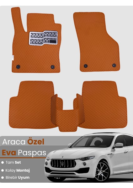 Maserati Levante (2017-2025) Uyumlu Eva Paspas Tam Set – Araca Özel Tasarım