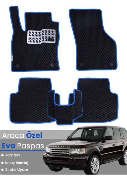Land Rover Range Rover Sport (2005-2010) Uyumlu Eva Paspas Tam Set – Araca Özel Tasarım