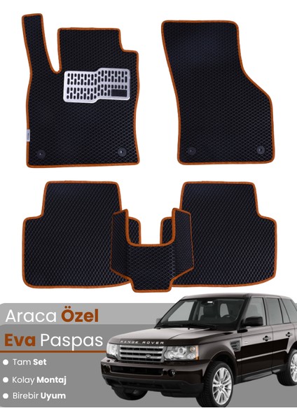 Land Rover Range Rover Sport (2005-2010) Uyumlu Eva Paspas Tam Set – Araca Özel Tasarım