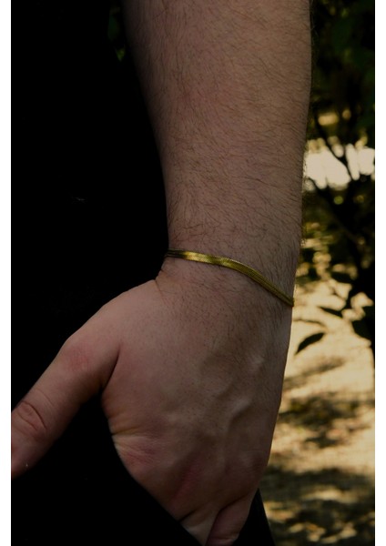 Italyan Ezme Model Kadın Çelik Zincir Bileklik 4mm modelleri