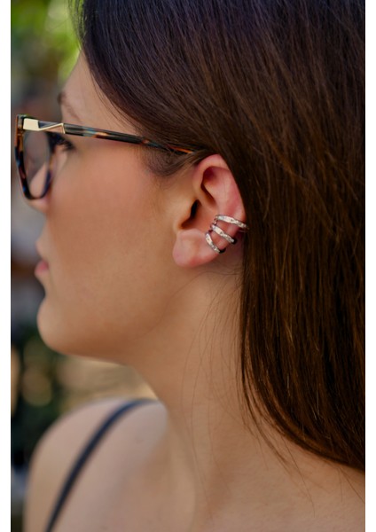 3 Sıralı Taşlı Earcuff indirimleri