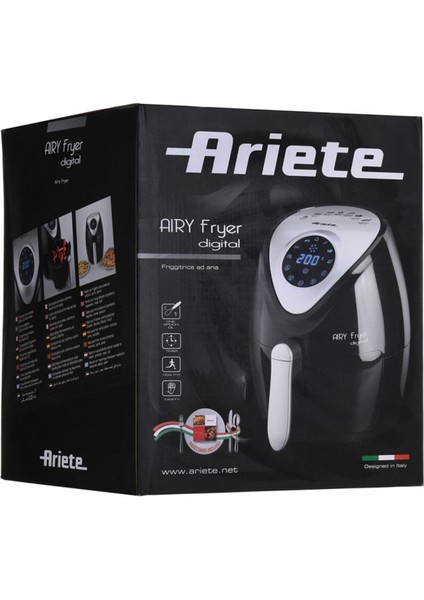 Sağlıklı ve Pratik: 2,6 Litre Siyah Hava Fritözü