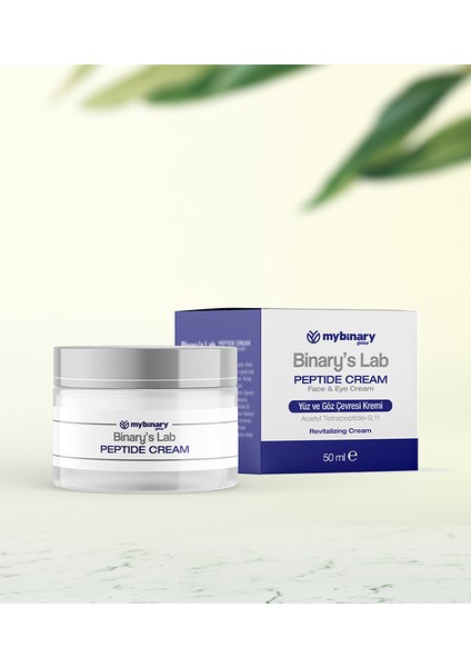 Binary's Lab Peptit Krem (Yüz ve Göz Çevresi Kremi ) 50 ml modelleri