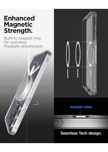 Samsung Galaxy S24 Fe Uyumlu Kılıf Sararmaz Kamera Çerçeveli Magsafe Sarj Destekli Mika Kapak modelleri