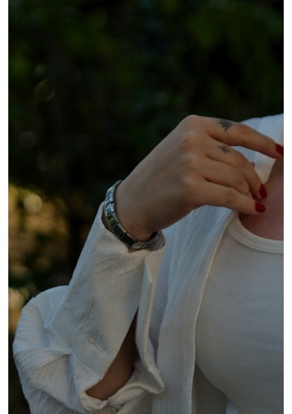 Italyan Çelik Unisex Bileklik 8mm fırsatları