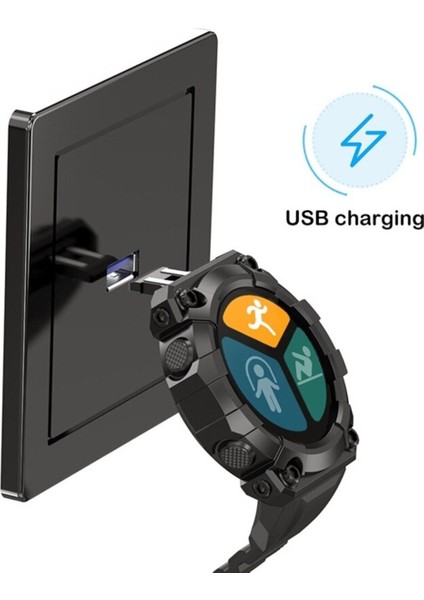 1.44" Akıllı Saat, Siyah, Ithalatçı Garantili, Şık ve Kullanışlı Tasarım modelleri