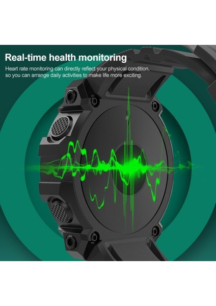 1.44" Akıllı Saat, Siyah, Ithalatçı Garantili, Şık ve Kullanışlı Tasarım