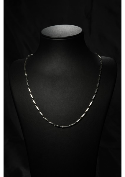 Kibrit Model Unisex Çelik Zincir Kolye 2 mm fiyatları