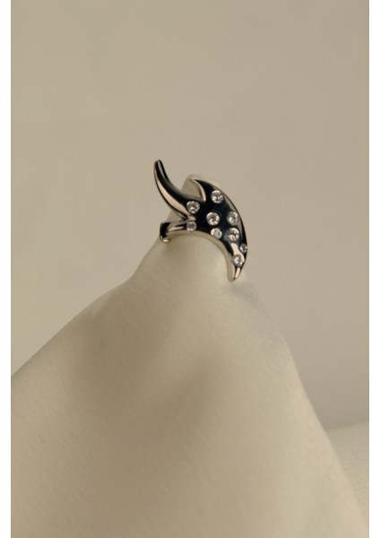 Hector's Legacy Zirkon Taşlı Earcuff