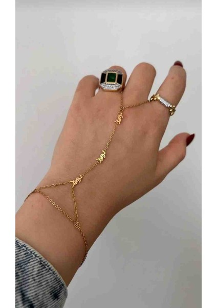 316L Gold Ysl Model Çelik Şahmeran modelleri