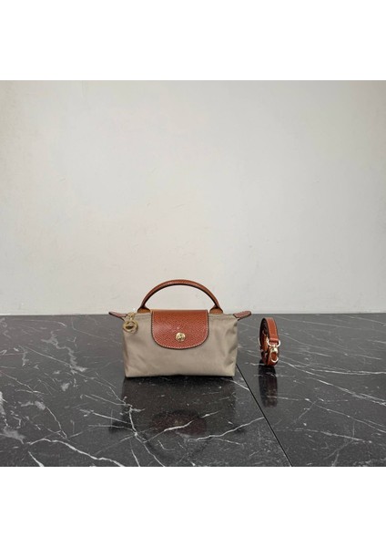 Cream House Lc Le Pliage Xs Kadın Çantası Kahve