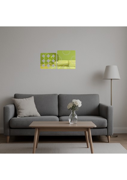 Minimalist Geometrik Desenli Dekoratif Altın Aynalı Tablo - BRF14835-8388 indirimleri
