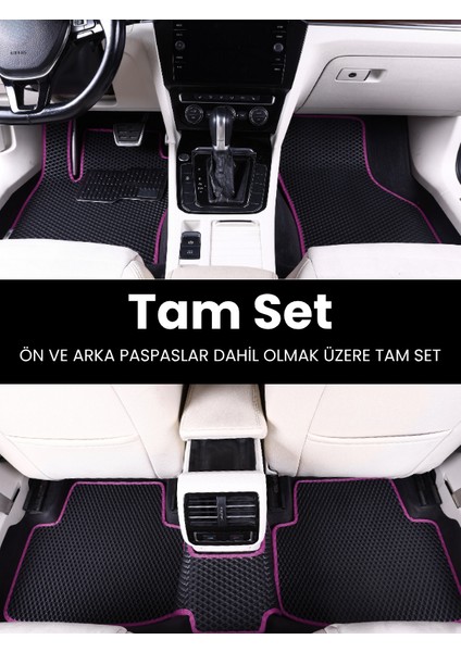 Audi A6 (2004-2011) Uyumlu Eva Paspas Tam Set–araca Özel,su Geçirmez,hızlı ve Kolay Montaj modelleri