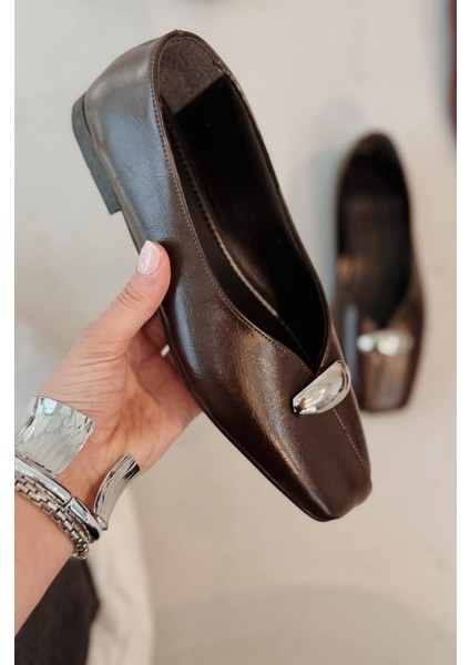 Tormel Kadın Babet Acıkahve Mat Deri fiyatları