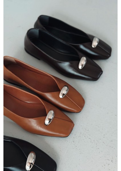 Tormel Kadın Babet Acıkahve Mat Deri fırsatları