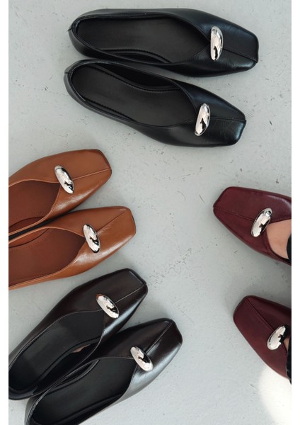 Tormel Kadın Babet Acıkahve Mat Deri indirimleri