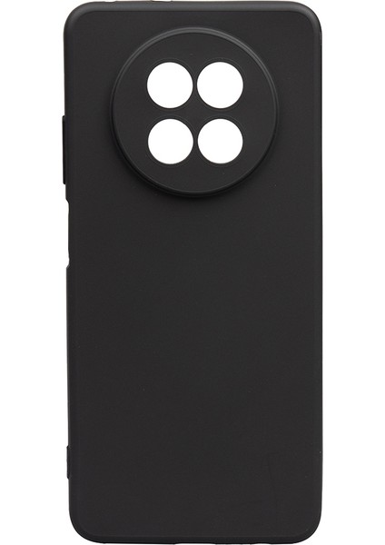 Realme 12 Kılıf Esnek Biye Silikon - Siyah