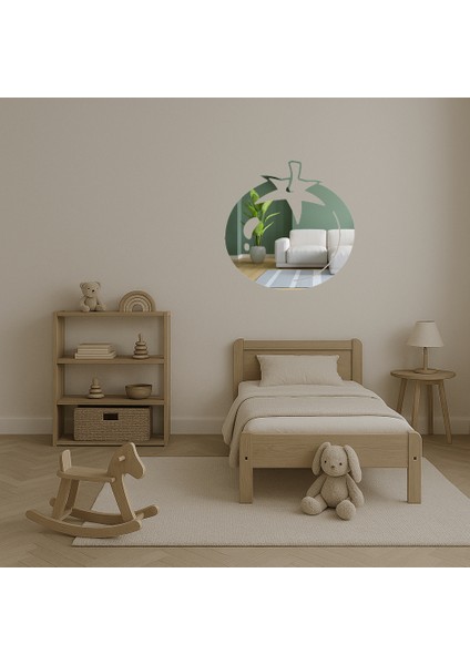 Domates Dekoratif Aynalı Tablo - BRF14192-7815 fırsatları