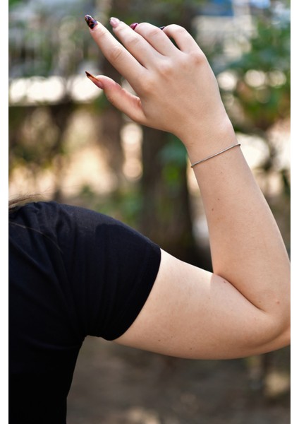 Yılan Model Unisex Çelik Zincir Bileklik fırsatları